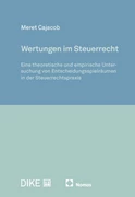 Cover Wertungen im Steuerrecht