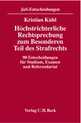 Cover Höchstrichterliche Rechtsprechung zum Besonderen Teil des Strafrechts