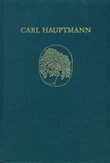 Cover Carl Hauptmann: Sämtliche Werke / Band V,1: Romane I (Textband)