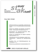 Cover steuer-aktuell • stak