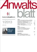 Cover Anwaltsblatt