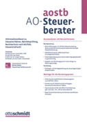 Cover Der AO-Steuer-Berater - aostb