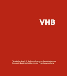 Abbildung von Bundesministerium für Verkehr, Bau und Stadtentwicklung | VHB | 1. Auflage | 2017 | beck-shop.de