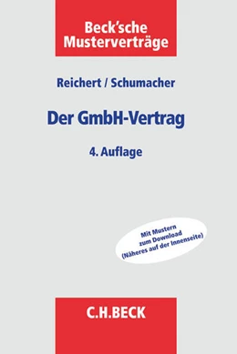 Abbildung von Reichert / Schumacher | Der GmbH-Vertrag | 4. Auflage | 2014 | beck-shop.de