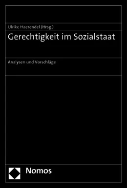 Abbildung von Haerendel | Gerechtigkeit im Sozialstaat | 1. Auflage | 2012 | beck-shop.de