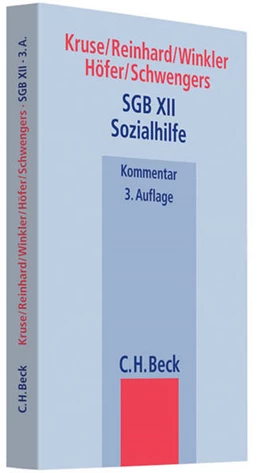 Abbildung von Kruse / Reinhard | SGB XII Sozialhilfe | 3. Auflage | 2012 | beck-shop.de