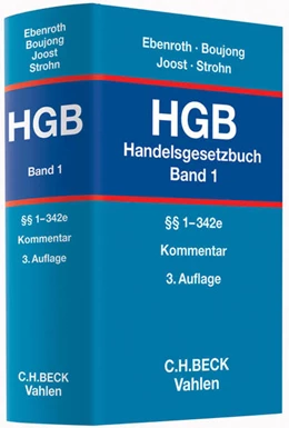 Abbildung von Ebenroth / Boujong | Handelsgesetzbuch: HGB, Band 1: §§ 1-342e | 3. Auflage | 2014 | beck-shop.de