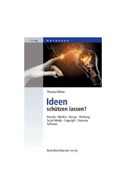 Abbildung von Wilmer | Ideen schützen lassen | 2. Auflage | 2020 | 50741 | beck-shop.de