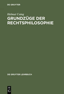 Abbildung von Coing | Grundzüge der Rechtsphilosophie | 4. Auflage | 1985 | beck-shop.de