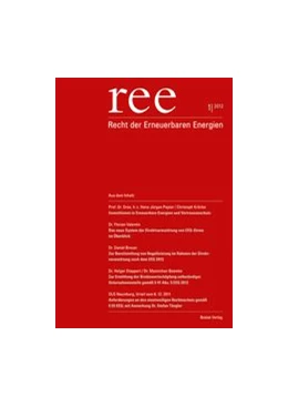 Abbildung von Recht der Erneuerbaren Energien - REE | 1. Auflage | 2018 | beck-shop.de