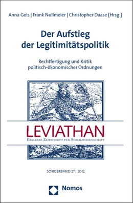 Abbildung von Geis / Nullmeier | Der Aufstieg der Legitimitätspolitik | 1. Auflage | 2012 | 27 | beck-shop.de