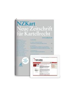Abbildung von NZKart • Neue Zeitschrift für Kartellrecht | 6. Auflage | 2021 | beck-shop.de