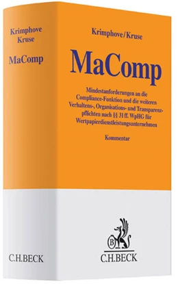 Abbildung von Krimphove / Kruse | MaComp | 1. Auflage | 2013 | beck-shop.de