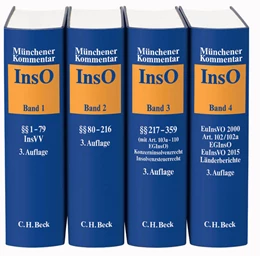 Abbildung von Münchener Kommentar zur Insolvenzordnung: InsO | 3. Auflage | | beck-shop.de