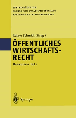 Abbildung von Schmidt | Öffentliches Wirtschaftsrecht | 1. Auflage | 1995 | beck-shop.de