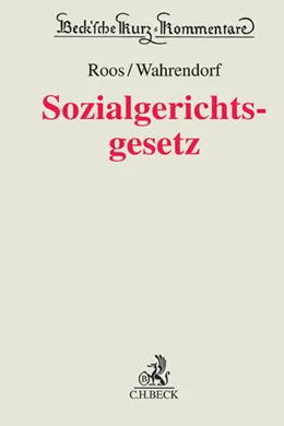 Abbildung von Roos / Wahrendorf | Sozialgerichtsgesetz: SGG | 1. Auflage | 2014 | beck-shop.de