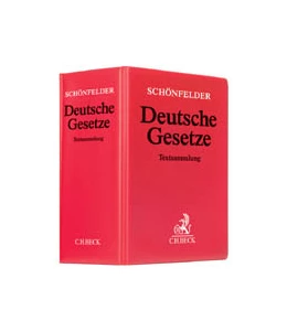 Abbildung von Schönfelder: Deutsche Gesetze Ablegeordner 45 mm<br>Ersatzordner (leer) | 1. Auflage | | beck-shop.de