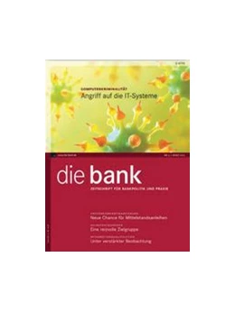 Abbildung von die bank | 1. Auflage | 2018 | beck-shop.de