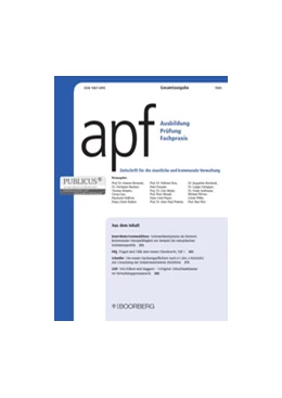 Abbildung von apf – Ausbildung – Prüfung – Fachpraxis • Gesamtausgabe | 44. Auflage | 2018 | beck-shop.de