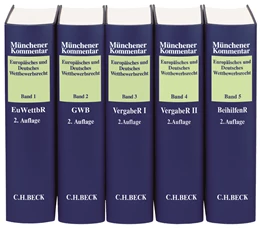 Abbildung von Münchener Kommentar Europäisches und Deutsches Wettbewerbsrecht | 2. Auflage | | beck-shop.de