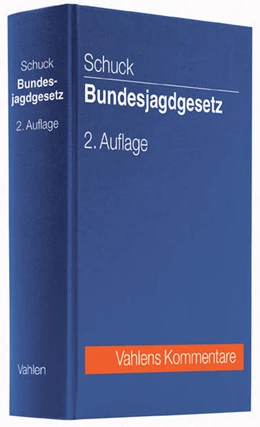 Abbildung von Schuck | Bundesjagdgesetz | 2. Auflage | 2015 | beck-shop.de