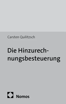 Abbildung von Quilitzsch | Die Hinzurechnungsbesteuerung | 1. Auflage | 2013 | 38 | beck-shop.de