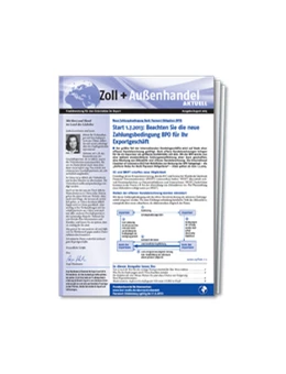 Abbildung von Zoll und Außenhandel aktuell | 1. Auflage | 2018 | beck-shop.de