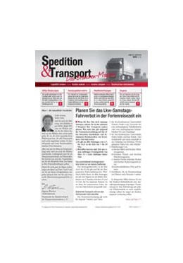 Abbildung von Spedition & Transport – Das Branchen-Magazin | 1. Auflage | 2018 | beck-shop.de