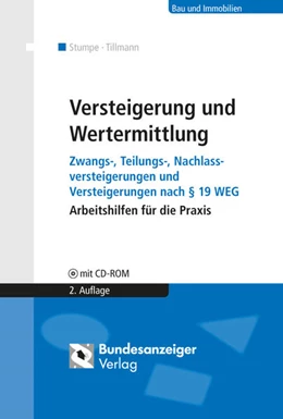 Abbildung von Stumpe / Tillmann | Versteigerung und Wertermittlung | 2. Auflage | 2014 | beck-shop.de