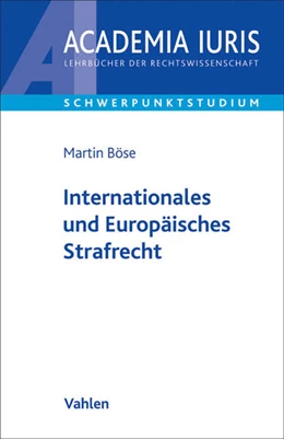 Abbildung von Böse | Internationales und Europäisches Strafrecht | 1. Auflage | 2019 | beck-shop.de