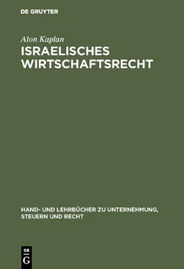 Abbildung von Kaplan | Israelisches Wirtschaftsrecht | 1. Auflage | 1997 | beck-shop.de