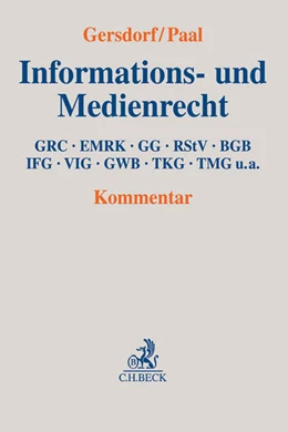 Abbildung von Gersdorf / Paal | Informations- und Medienrecht | 1. Auflage | 2014 | beck-shop.de