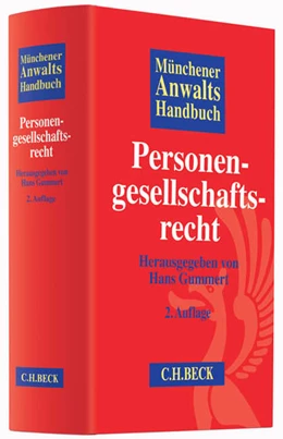 Abbildung von Münchener Anwaltshandbuch Personengesellschaftsrecht | 2. Auflage | 2015 | beck-shop.de