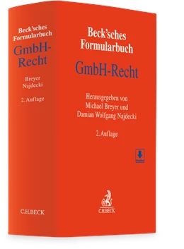 Abbildung von Breyer / Najdecki | Beck'sches Formularbuch GmbH-Recht | 2. Auflage | 2024 | beck-shop.de