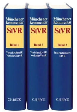 Abbildung von Münchener Kommentar zum Straßenverkehrsrecht: StVR | 1. Auflage | | beck-shop.de