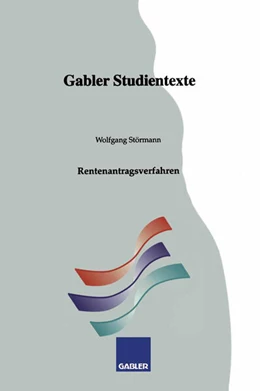 Abbildung von Störmann | Rentenantragsverfahren | 1. Auflage | 1993 | beck-shop.de