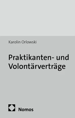 Abbildung von Orlowski | Praktikanten- und Volontärverträge | 1. Auflage | 2014 | 44 | beck-shop.de