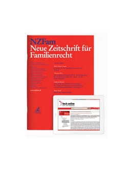 Abbildung von NZFam • Neue Zeitschrift für Familienrecht | 5. Auflage | 2020 | beck-shop.de