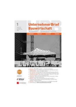 Abbildung von UnternehmerBrief Bauwirtschaft - UBB | 41. Auflage | 2018 | beck-shop.de