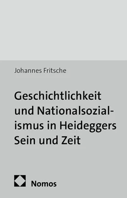 Abbildung von Fritsche | Geschichtlichkeit und Nationalsozialismus in Heideggers Sein und Zeit | 1. Auflage | 2014 | 26 | beck-shop.de