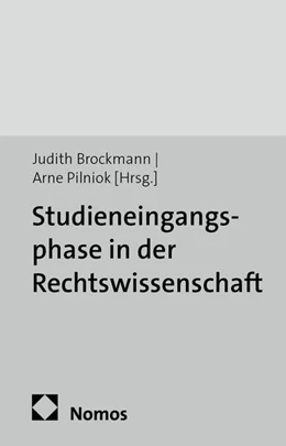 Abbildung von Brockmann / Pilniok (Hrsg.) | Studieneingangsphase in der Rechtswissenschaft | 1. Auflage | 2014 | 5 | beck-shop.de