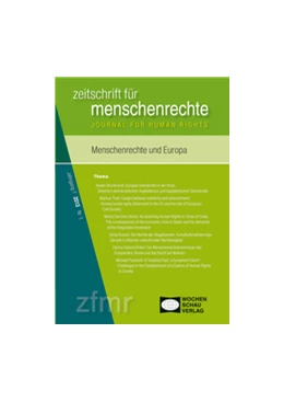 Abbildung von Zeitschrift für Menschenrechte | 12. Auflage | 2018 | beck-shop.de