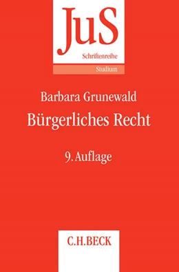 Abbildung von Grunewald | Bürgerliches Recht | 9. Auflage | 2014 | Band 87 | beck-shop.de