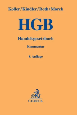 Abbildung von Koller / Kindler | Handelsgesetzbuch: HGB | 8. Auflage | 2015 | beck-shop.de