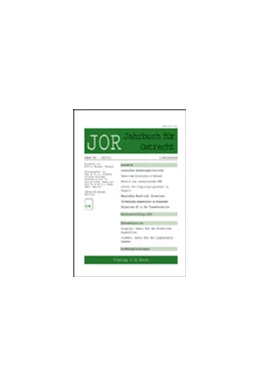 Abbildung von JOR • Jahrbuch für Ostrecht | 59. Auflage | 2018 | beck-shop.de