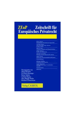 Abbildung von ZEuP • Zeitschrift für Europäisches Privatrecht | 26. Auflage | 2018 | beck-shop.de