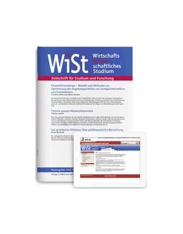 Abbildung von WiSt • Wirtschaftswissenschaftliches Studium | 47. Auflage | 2018 | beck-shop.de