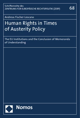 Abbildung von Fischer-Lescano | Human Rights in Times of Austerity Policy | 1. Auflage | 2014 | 68 | beck-shop.de