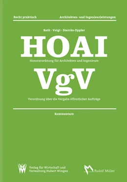 Abbildung von Pott / Dahlhoff | HOAI Honorarordnung für Architekten und Ingenieure – VgV Verordnung über die Vergabe öffentlicher Aufträge | 1. Auflage | 2016 | beck-shop.de