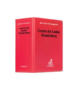 Abbildung von Gesetze des Landes Brandenburg Ergänzungsband | 11. Auflage | 2022 | beck-shop.de